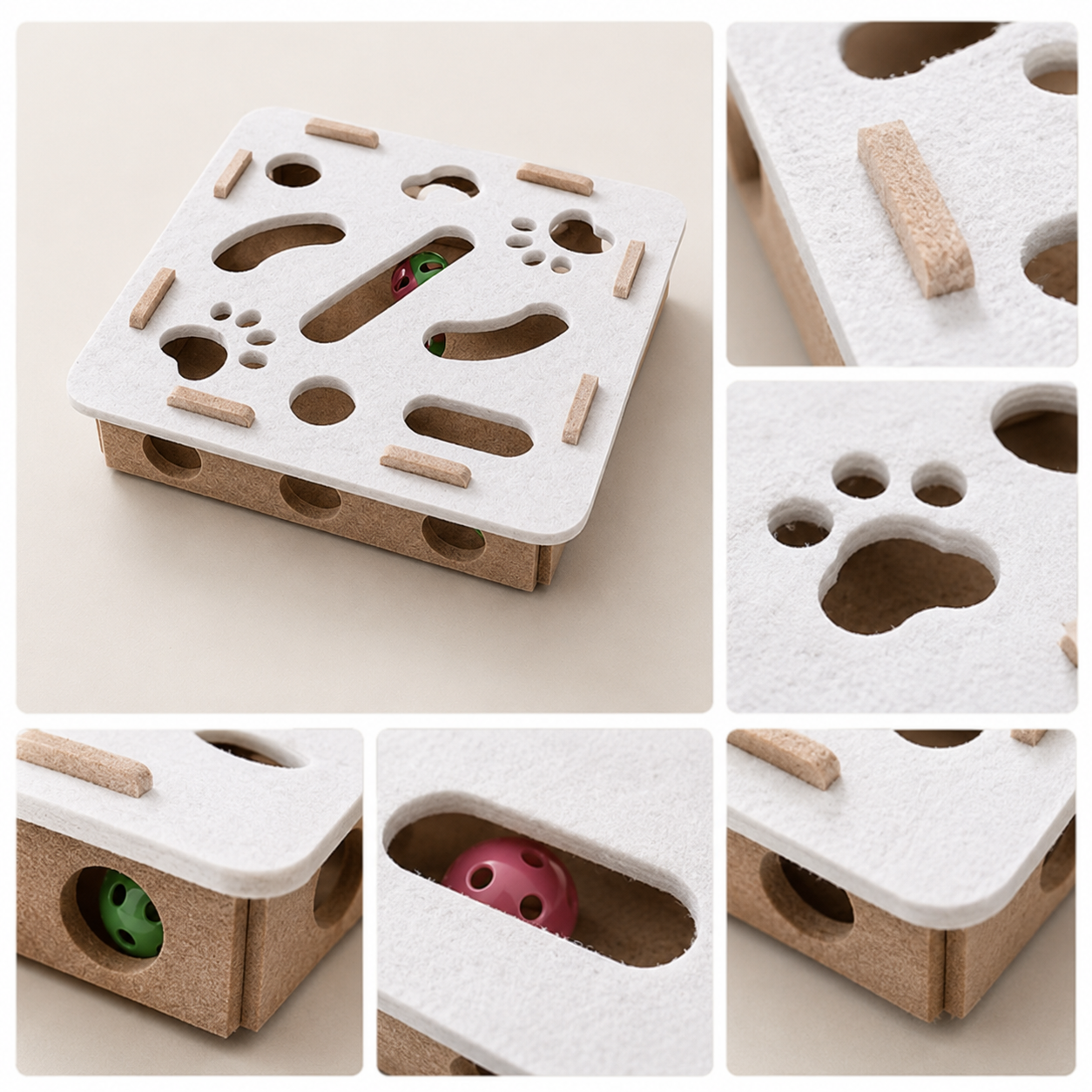 Interactive Cat Puzzle Toy