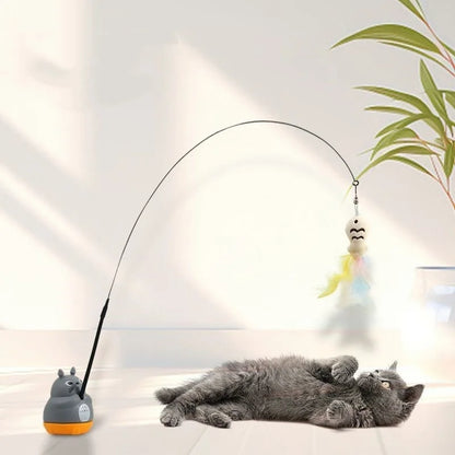 Cat Feather Fishing Stick