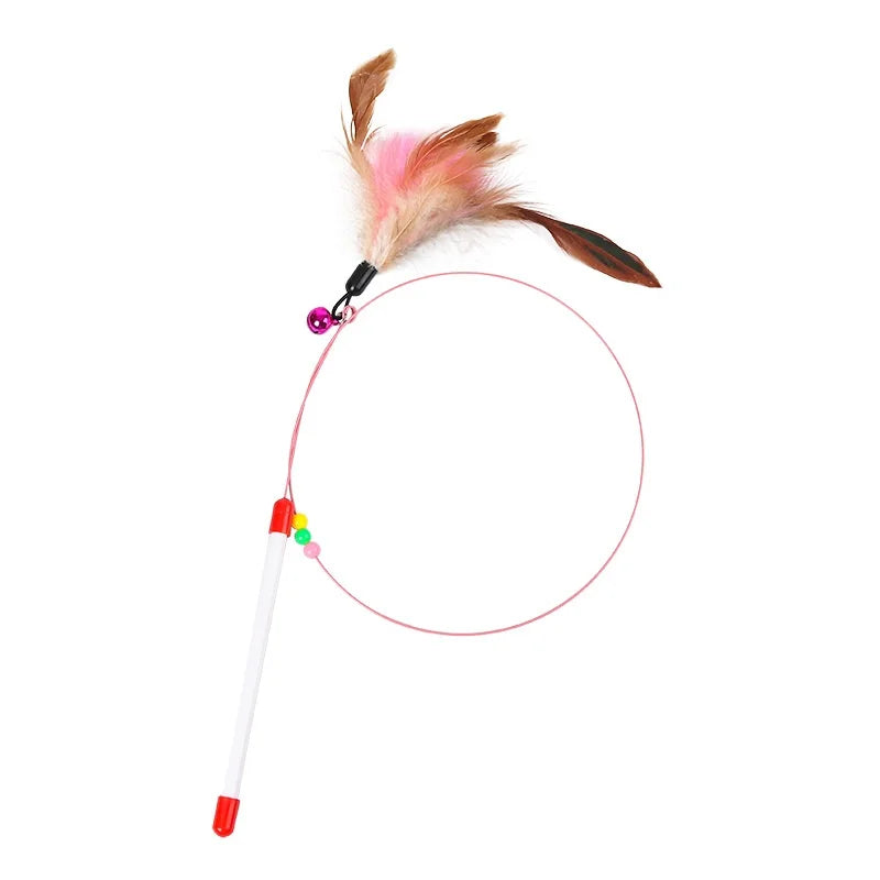 Cat Feather Fishing Stick