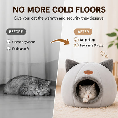 Cat Head Cozy House