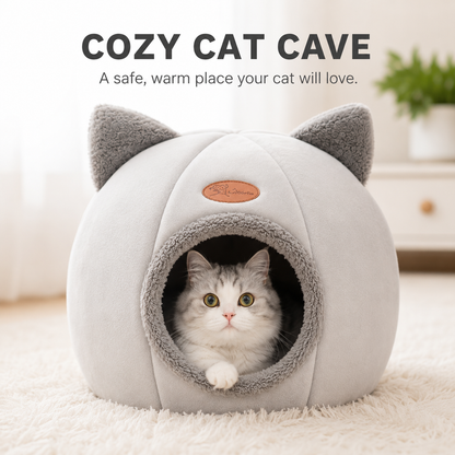 Cat Head Cozy House