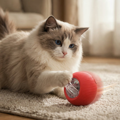 Interactive Cat Feather Toy