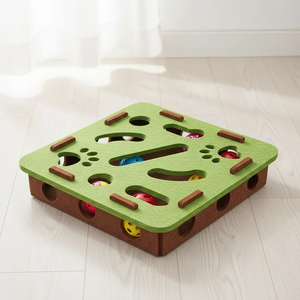 Interactive Cat Puzzle Toy