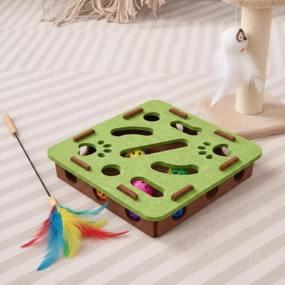 Interactive Cat Puzzle Toy